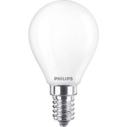 Philips LED 77771500 LED CEE F (A - G) E14 forme de goutte 4.3 W = 40 W blanc chaud (Ø x H) 4.5 cm x 8.2 cm 2 pc(s)
