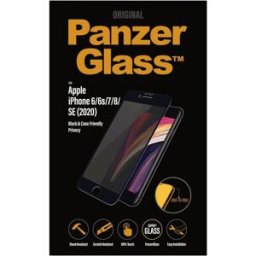 PanzerGlass Edge2Edge Privacy Verre de protection décran avec anti-espion Apple IPhone se (gén. 3, 2022), IPhone se (gén. 2, 2020), iPhone 8, iPhone 7, iPhone