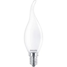 Philips LED 76293300 LED CEE E (A - G) E14 forme de flamme 2.2 W = 25 W blanc chaud (Ø x H) 3.5 cm x 12.3 cm 1 pc(s)
