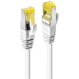 LINDY 47323 RJ45 Câble réseau, câble patch CAT 6a (câble brut CAT 7) S/FTP 1.50 m blanc blindé 1 pc(s)