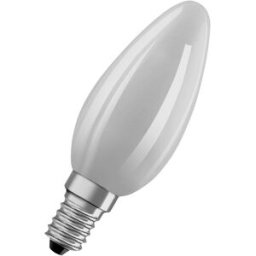 OSRAM HOMELIGHTING 4058075435513 LED CEE D (A - G) E14 forme de flamme 5.9 W = 60 W blanc chaud (Ø x H) 35 mm x 100 mm non dimmable 1 pc(s)