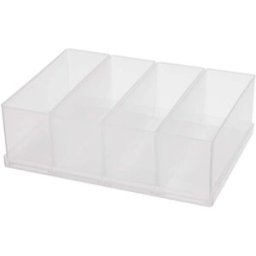 raaco 80 4xBA8-2 Insert de coffret de rangement (L x l x H) 220 x 220 x 69 mm Nombre de compartiments: 4 Piece Contenu 1 pc(s)