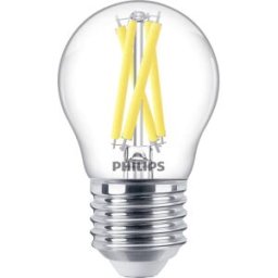 Philips LED 871951432459600 LED CEE D (A - G) E14 forme de goutte 5.9 W = 60 W blanc chaud (Ø x H) 45 mm x 80 mm à intensité variable 1 pc(s)