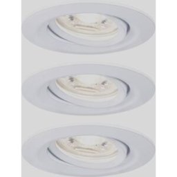 Paulmann 94293 EBL Nova mini Coin Luminaire à LED encastrable jeu de 3 LED LED 4 W blanc