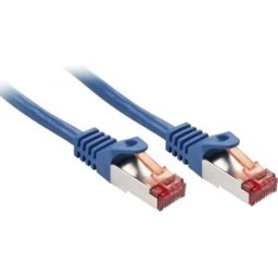 LINDY 47352 RJ45 Câble réseau, câble patch CAT 6 S/FTP 1.00 m bleu blindé 1 pc(s)