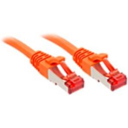 LINDY 47816 RJ45 Câble réseau, câble patch CAT 6 S/FTP 30.00 m orange blindé 1 pc(s)