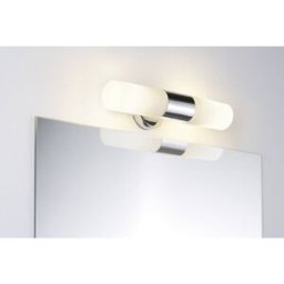 Applique pour salle de bain Paulmann Lenia E14 40 W chrome IP44