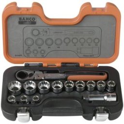 Bahco S140T Jeu de clés à douille métrique 14 pièces S140T