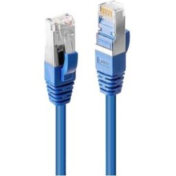 LINDY 45641 RJ45 Câble réseau, câble patch CAT 6 S/STP 0.50 m bleu blindé 1 pc(s)