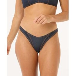 Rip Curl Bas de Maillot de bain taille haute Dalias Denim Bleu denim XL Female