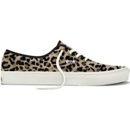 Vans Baskets Authentic Leopard Black / Incense EU 38 Homme,Femme