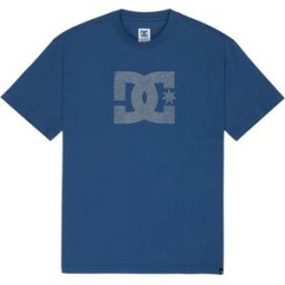Dc Shoes T-shirt à Manches Courtes Strass Star Ensign Blue M Homme
