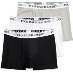 Ralph Lauren Accesorios Boxers 714830299 3 Unités Antique Heather / Black / White M Homme