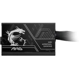 MSI Bloc D´alimentation Mag A650bn Pcie5 Ii 80 Plus Bronze 650w Black One Size unisex