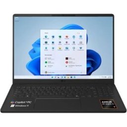 Lg Ordinateur Portable Gram 16u55u-g.au75bn Ryzen Ai 7 445/16gb/512gb Ssd/16´´/win11 Black One Size unisex