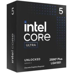 Intel Cpu Core Ultra 5-250kf Plus 4.2 Ghz Socket 1851 Silver One Size unisex