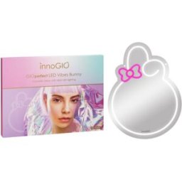 innoGIO Vibes Bunny GIO-759BN miroir de maquillage avec éclairage LED 30 cm x 40cm x 1cm 1 pcs