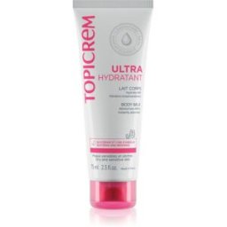 Topicrem UH BODY Ultra-Moisturizing Body Milk lait corporel hydratant en profondeur pour peaux sèches et sensibles 75 ml