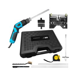 Couteau thermique - 250 W - 500 °C - jusqu'à 200 mm - lame profilée et guide