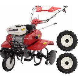 GeoTech Pro PGT 700 - Motobineuse à essence 7 HP - Changement de vitesses 2+1 marche arrière