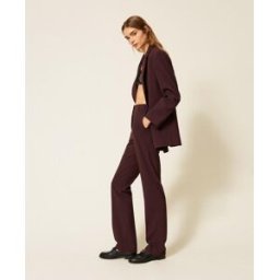 Twinset Pantalon cigarette avec poches