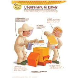 La Ruche des Abeilles® Kit de 5 posters pédagogiques série 2