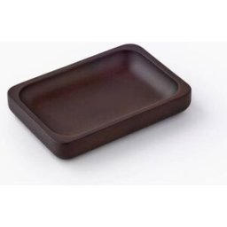 MONOPRIX Porte savon,6,7x6,7x8,2cm, en bois d'acacia Unique