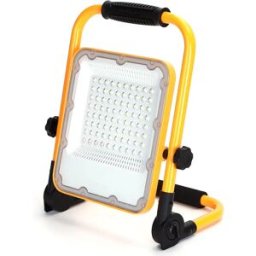 Aigostar Projecteur Led Portable Rechargeable 50w Yellow / Black 25.6 x 5.4 x 32.4 cm