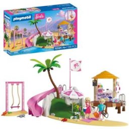BARBIE CAFE DE PLAGE MALIBU PLAYMOBIL 72121