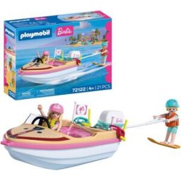 BARBIE BATEAU & WAKEBOARD PLAYMOBIL 72122