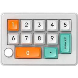 INF Mini clavier mécanique de jeu sans fil RGB XSX-W908 - Personnalisation et contrôle ultimes Blanc
