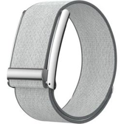 INF Bracelet élastique en nylon compatible avec Whoop et Whoop 5 – Adaptateur coque métallique à dégagement rapide, conception Gris