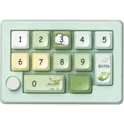 INF Mini clavier mécanique de jeu sans fil RGB XSX-W908 - Personnalisation et contrôle ultimes Vert