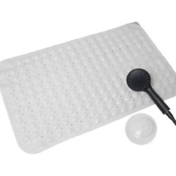 INF Tapis de bain antidérapant - Adhérence sûre pour la sécurité sous la douche Blanc C