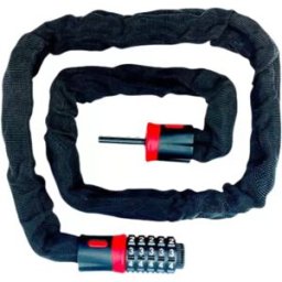 INF Antivol à chaîne à combinaison pour vélo L