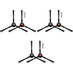 INF Brosses latérales de remplacement 3 paires pour aspirateur robot - compatible avec Eufy C28/C28 OMINI, ABS+Nylon,