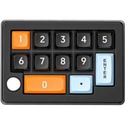 INF Mini clavier mécanique de jeu sans fil RGB XSX-W908 - Personnalisation et contrôle ultimes Le noir