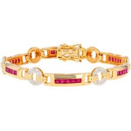Gemme-les-bijoux Bracelet rubis 1.80