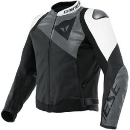 Blouson cuir SPORTIVA DAINESE noir mat/anthracite/blanc male