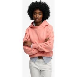 Superdry Femme Studios Sweat à Capuche Décontracté Pink Taille: 34