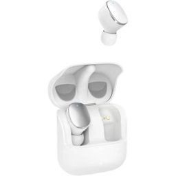 Hama Oreillette Bluetooth Stereo blanc affichage de la charge de la batterie, micro-casque, boîtier de charge, volume réglable, commande tactile ordinateur