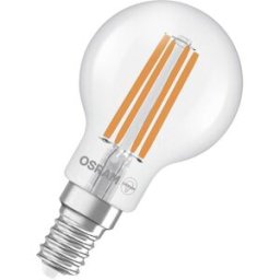 OSRAM HOMELIGHTING 4099854255229 LED CEE A (A - G) E14 forme de goutte 3.8 W = 60 W blanc chaud (Ø x H) 45 mm x 45 mm à filament 1 pc(s)