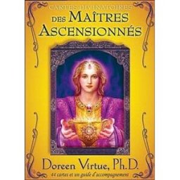 Cartes divinatoires des maîtres ascensionnés Doreen Virtue Exergue