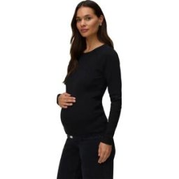 Vero Moda T-shirt à Manches Longues Chloe Maternity 2 Unités Black / Snow White M Femme