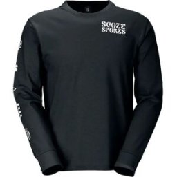 Scott T-shirt à Manches Longues Graphic Black S Homme