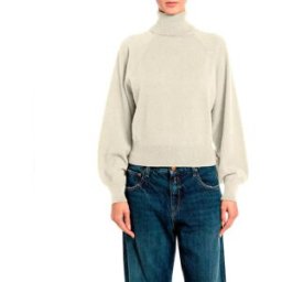 Replay Pull à Col Roulé Dk0094.000.723sg White Asparagus S Femme