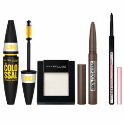 Trousse Maquillage Regard – Mascara 01 + Eyeliner 01 + Fard 80 + Crayon Sourcils 06