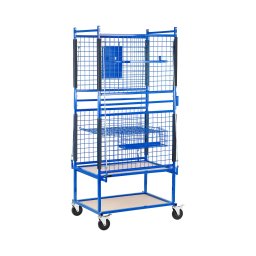 Chariot de rangement pour carrosserie - 60 x 90 x 202 cm - 220 kg