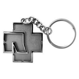 porte-clés (pendentif) RAMMSTEIN - Logo Schlüsselanhänger - grey - 840674