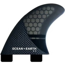 Ocean & Earth Dérive De Surf Q2 Control Quad Dual Tab Black One Size unisex